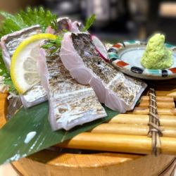 太刀魚炙り造り