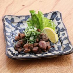 Charcoal grilled pork tongue