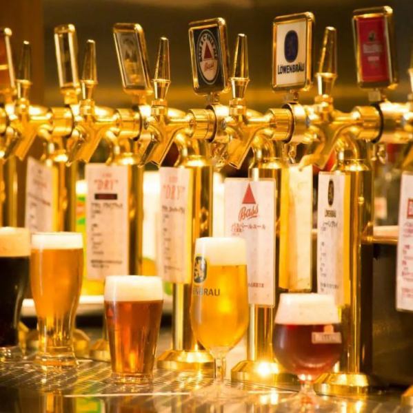 無限暢飲菜單！ 8種服務員和100多種雞尾酒，讓您在新宿盡享各種派對樂趣。