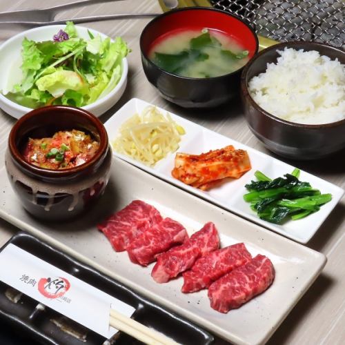 裡肌肉+牛腩排套餐