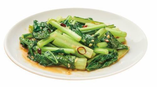 青菜のオイスター炒め