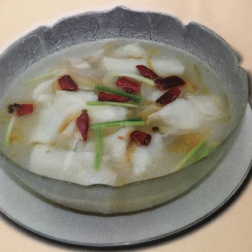 Sour vegetable fish/Malatan (super spicy vegetable hot pot)
