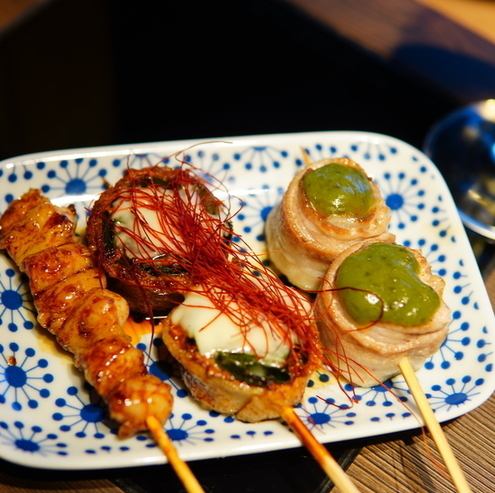 JR大阪駅直結。ルクアイーレB2Fの串焼き居酒屋