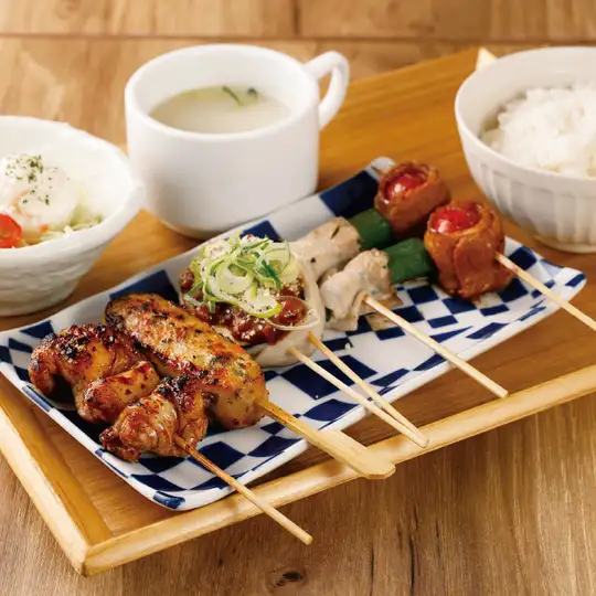 にく巻き＆とり串 セットランチ
