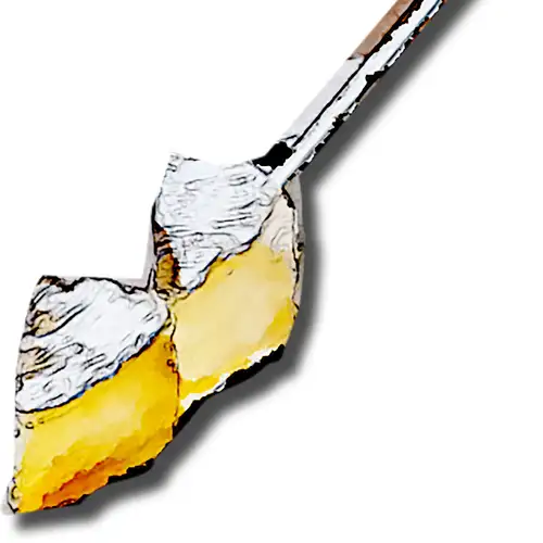 Camembert cheese skewers