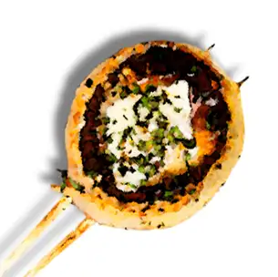 Thick Shiitake Mushroom Rolls with Butter & Soy Sauce