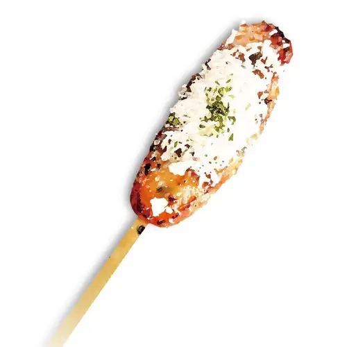 Chicken meatballs with plenty of cheese [with sauce or salt-based sauce]