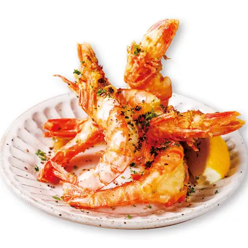 Deep-fried shrimp