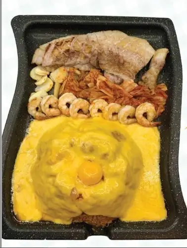 두껍게 자른 삼겹살 세트 1인분