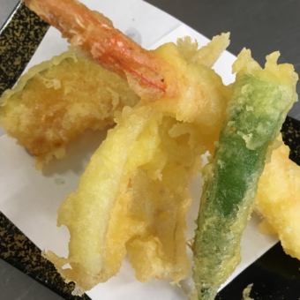 Assorted tempura 6 dishes