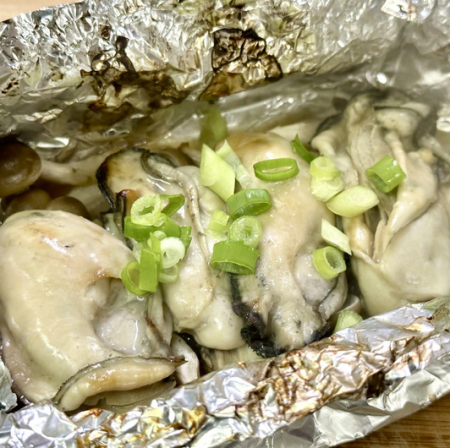 牡蠣松前焼