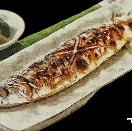 秋刀魚塩焼き