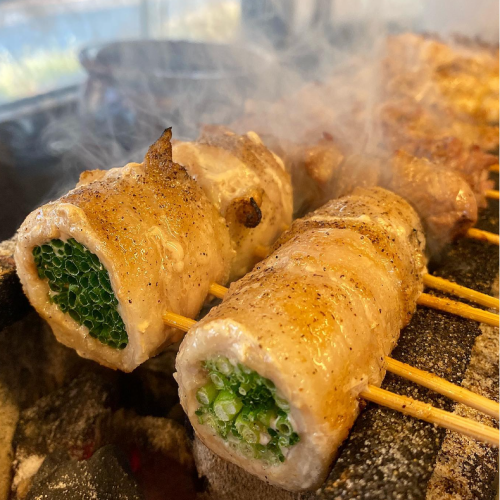 万ネギ豚バラ巻