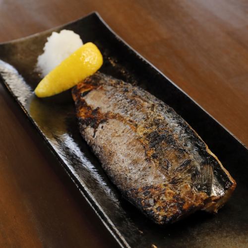 サバの炭火焼
