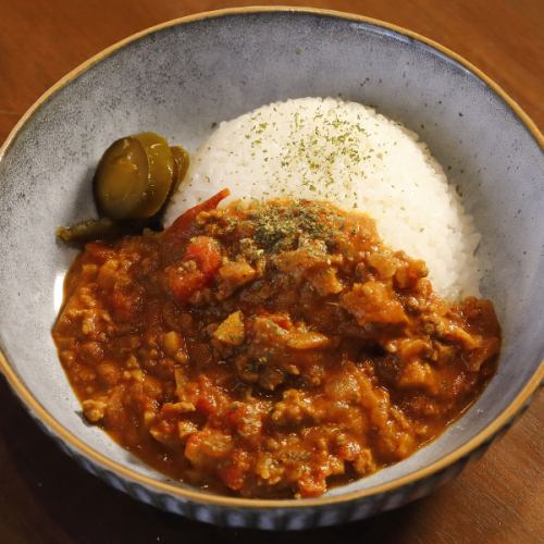 本日のキーマカレー