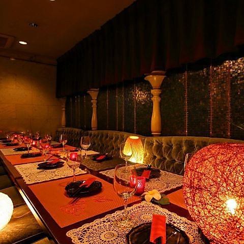 We offer stylish private rooms for two and a variety of special party benefits.