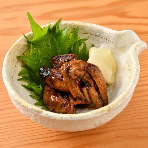 Premium domestic grilled eel liver