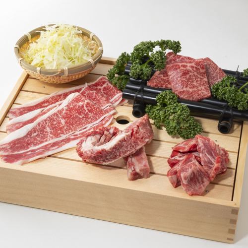うし幸おすすめ和牛４種盛り