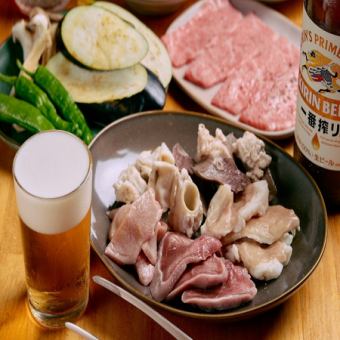 【聚会等场合推荐】烤肉革命推荐套餐!+ 120分钟畅饮!*不含生啤