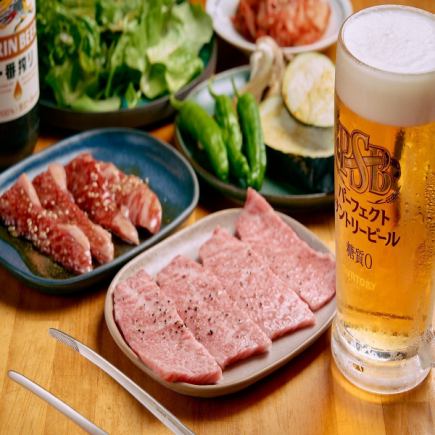 【特别活动♪ 终极烤肉】烤肉革命豪华套餐！+ 120分钟畅饮！*不含生啤