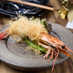 海老のカダイフ巻き揚げ