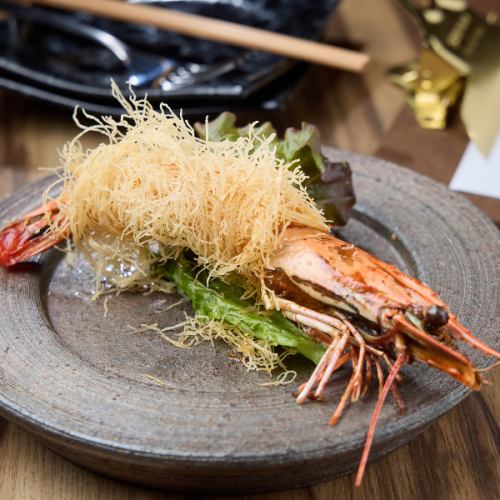 海老のカダイフ巻き揚げ