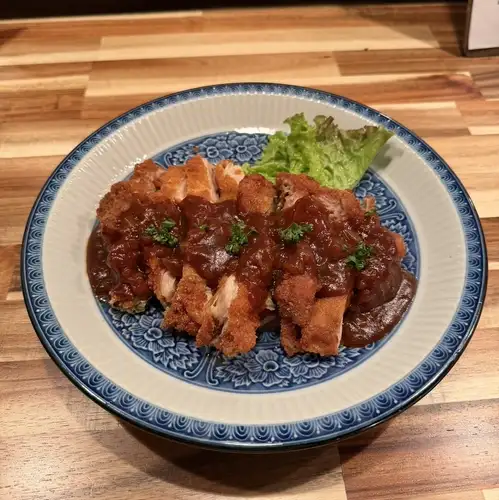 但馬鶏のカツレツ～自家製デミグラス