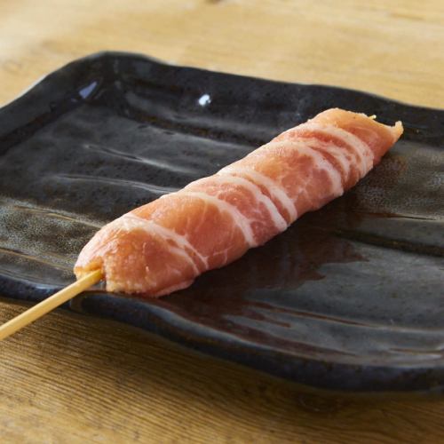 Mentaiko roll skewer