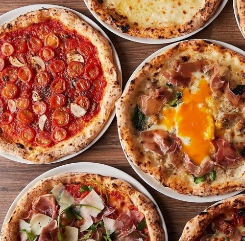 サルヴァトーレ名物の受賞ピッツァ！『Ｄ.Ｏ.Ｃ』～ドック～♪他にも季節ピッツァなど種類豊富