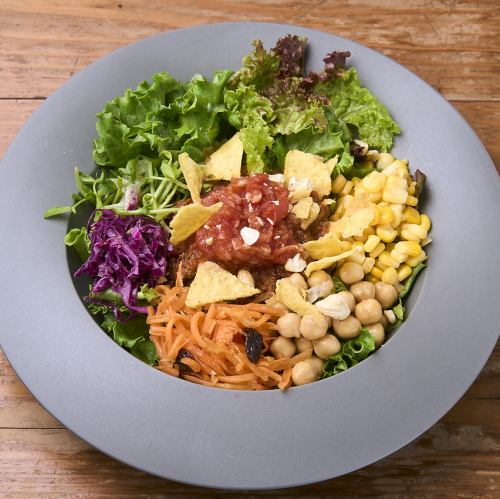 野菜たっぷりヴィーガンタコライス　