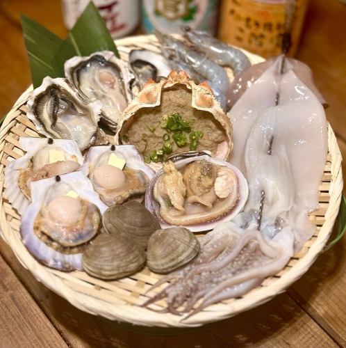 漁師さんから直接仕入れの本格海鮮が味わえる！