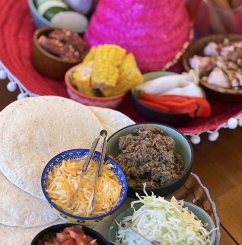テクスメクス料理の真骨頂！ジャパニーズスタイルで食べるメキシカンタコスコース☆２時間呑み放題付き
