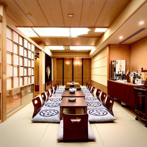 貸切の和室も完備