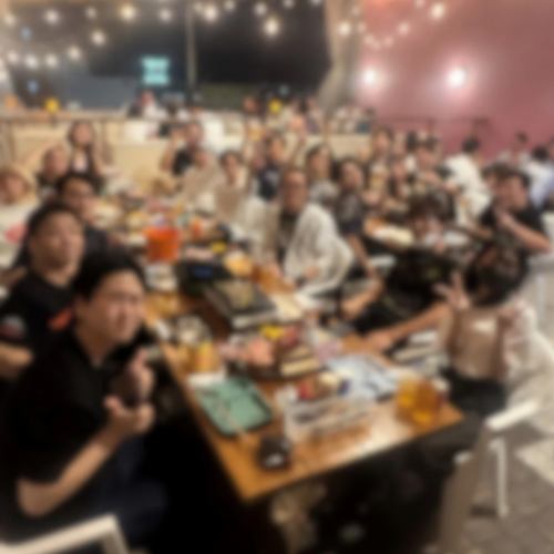 大人数でBBQできます！