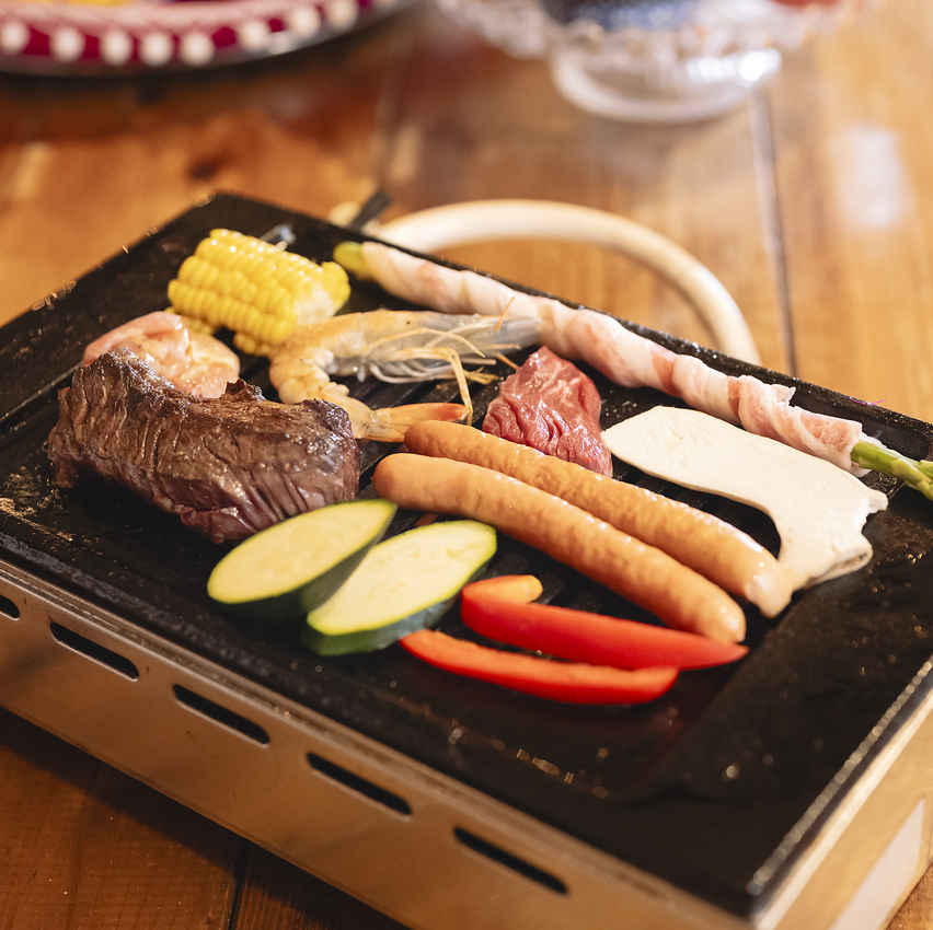 BBQ　呑み放題　宴会　カラオケ　貸切　全天候型ビアガーデン！