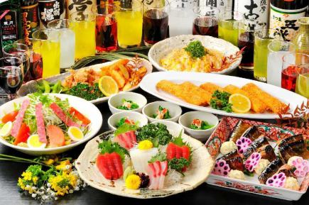 [Hot Pepper exclusive] <March> 7 dishes including meatballs with chives + 2 hours all-you-can-drink course for 3,500 yen