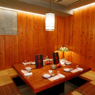 [Aoba] Recommended seats for meals and drinking parties with close friends.Because our restaurant is a completely private room, you can enjoy a banquet without worrying about other customers.Customers with small children are also welcome!