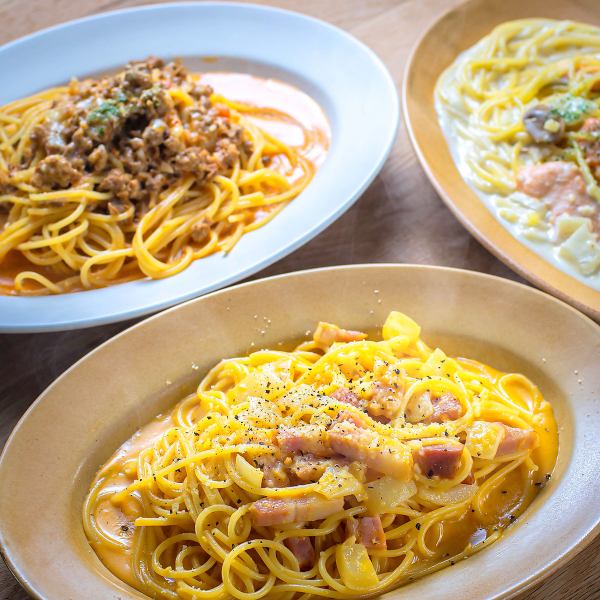 [Don't forget to visit our restaurant for lunch in Tambaguchi♪] Value pasta set: 1,200 yen~