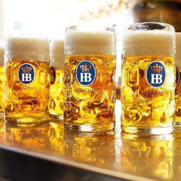 豊富なビールメニュー