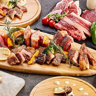 【2時間飲み放題付】ランチ&21時以降限定◎手ぶらBBQビアガーデンコース【3999円→2499円】