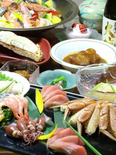 Course starts from 2,500 yen (including 6 dishes)
