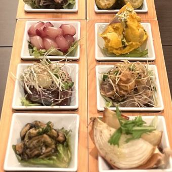 当店人気おばんざいが楽しめるカジュアルコース★2800円税込