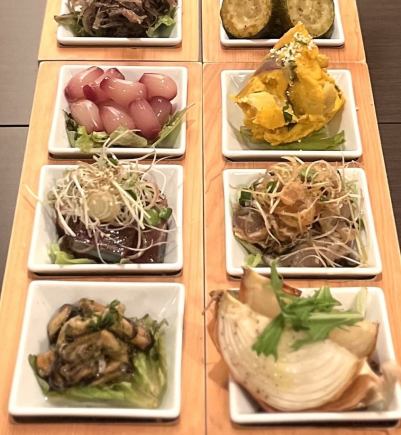 当店人気おばんざいが楽しめるカジュアルコース★2800円税込