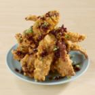 麻辣豚！ニュー若大将のカリカリ肉天(大)