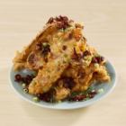 麻辣豚！ニュー若大将のカリカリ肉天(中)