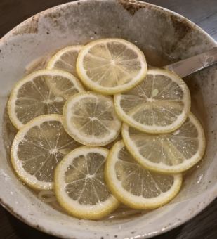 레몬 냉면