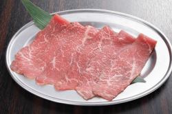 黒毛和牛　赤身薄切り　焼きしゃぶ