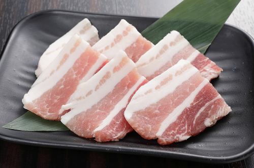 豚三段バラ　（タレ・塩）