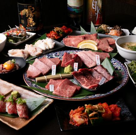 ★仅限工作日★ 精选★ 日本黑毛牛肉【KANATA】套餐 ≪120分钟畅饮 *90分钟起订≫ 7,700日元（含税）