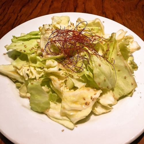Crunchy salted cabbage